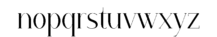 Queensya Font LOWERCASE
