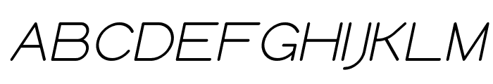 Queental Font UPPERCASE