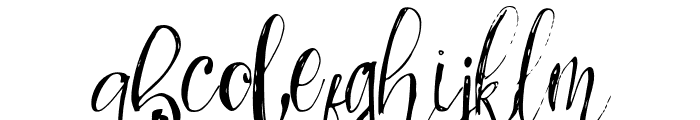 Queeny Font LOWERCASE