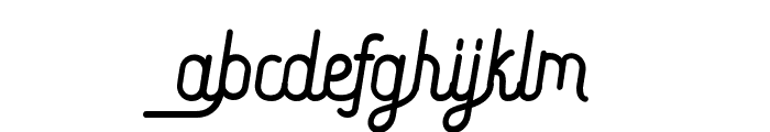 Quefira Regular Font LOWERCASE