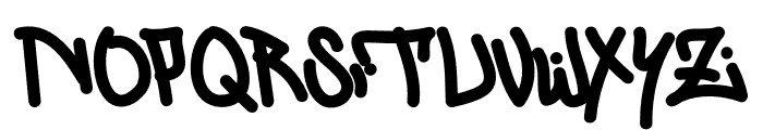 QuennOfStreet Demo Font UPPERCASE