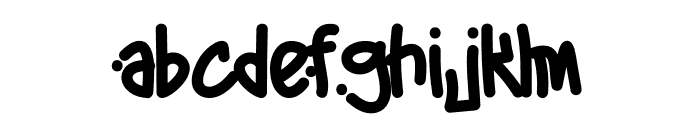 QuennOfStreet Demo Font LOWERCASE