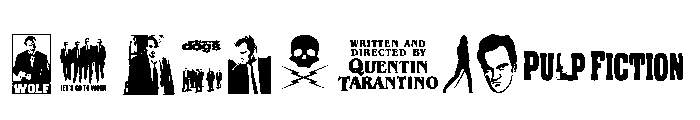 Quentin Tarantino Font OTHER CHARS