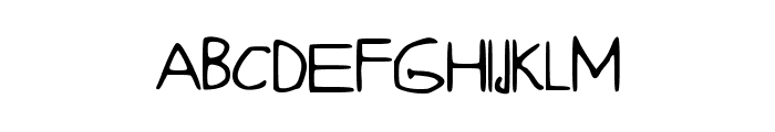 Quentrell Font LOWERCASE