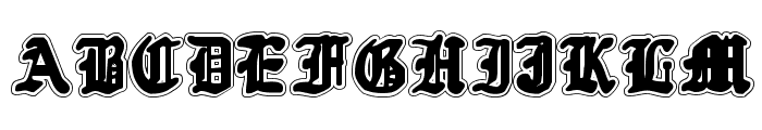 Quest Knight Academy Font UPPERCASE
