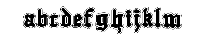 Quest Knight Academy Font LOWERCASE