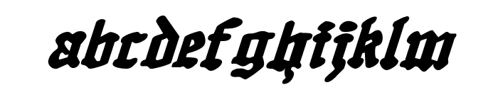 Quest Knight Italic Font LOWERCASE