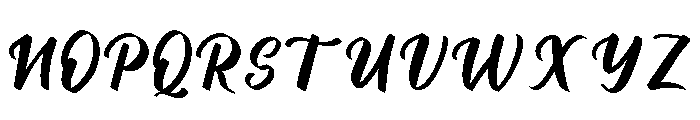Quester Font UPPERCASE