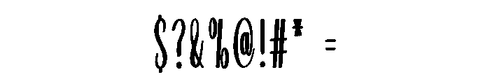 Question Font OTHER CHARS