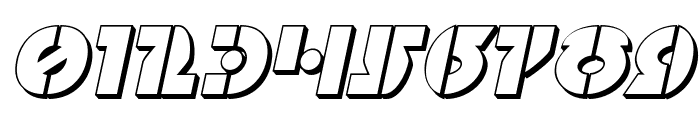 Questlok 3D Italic Font OTHER CHARS
