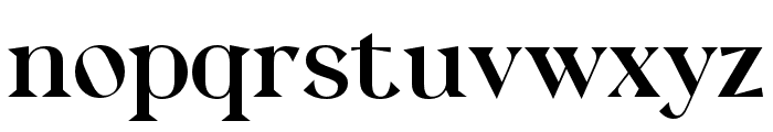 QuetrySerif-Regular Font LOWERCASE