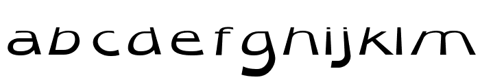 Quibel Bold Italic Font LOWERCASE