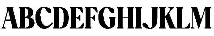 Quick Beach Font UPPERCASE