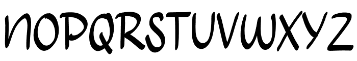 Quick Fruit Font UPPERCASE