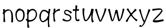 Quick Gram Regular Font LOWERCASE