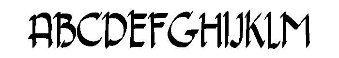 Quick Smart Font UPPERCASE