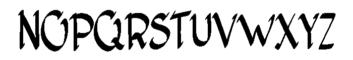 Quick Smart Font UPPERCASE