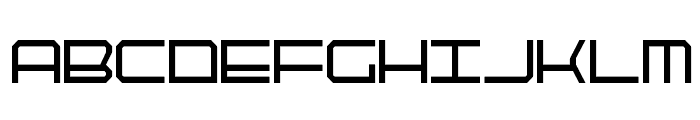 QuickTech Condensed Font LOWERCASE