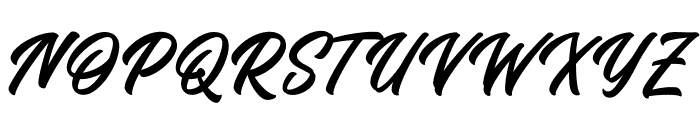 Quicken Demo Font UPPERCASE