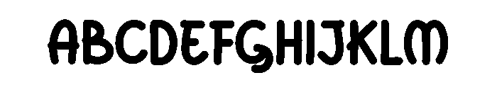 Quickiess Font UPPERCASE
