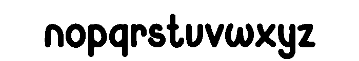 Quickiess Font LOWERCASE