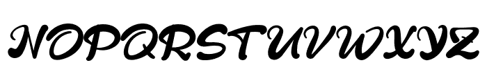 Quickless Font UPPERCASE