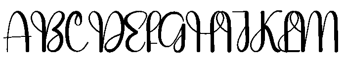 Quickly1 Font UPPERCASE