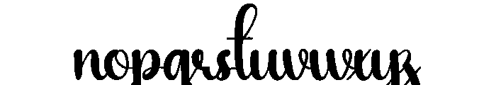 Quickly1 Font LOWERCASE