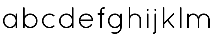 Quicksand-Regular Font LOWERCASE