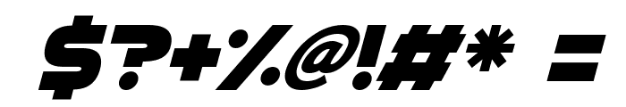 Quicksilver Italic Font OTHER CHARS