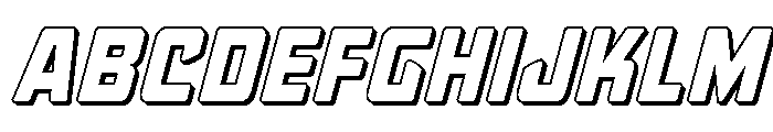 Quicky Nick 3D FONT