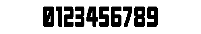 Quicky Nick Condensed Straight Font OTHER CHARS