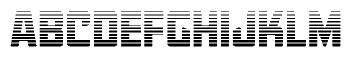 Quicky Nick Gradient Straight FONT