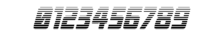 Quicky Nick Gradient Font OTHER CHARS