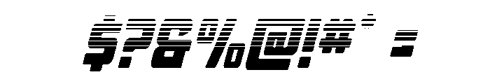 Quicky Nick Halftone Font OTHER CHARS