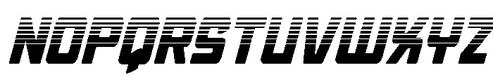 Quicky Nick Halftone Font UPPERCASE