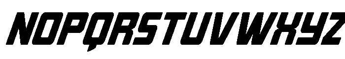 Quicky Nick Italic Font LOWERCASE