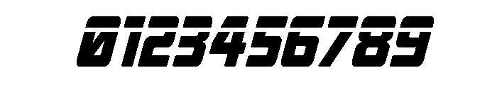 Quicky Nick Laser Font OTHER CHARS