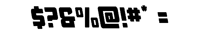 Quicky Nick Leftalic Font OTHER CHARS