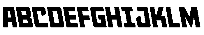 Quicky Nick Leftalic Font UPPERCASE