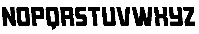 Quicky Nick Semi-Leftalic Font LOWERCASE