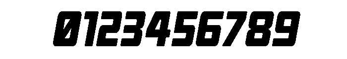 Quicky Nick Semi-Straight Font OTHER CHARS