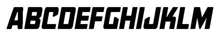 Quicky Nick Semi-Straight FONT