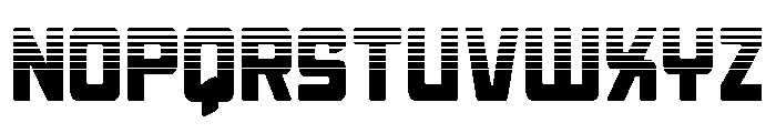 Quicky Nick Straight Halftone Font UPPERCASE