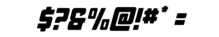Quicky Nick Font OTHER CHARS