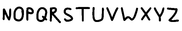Quiet Girl Regular Font UPPERCASE