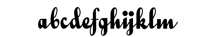 QuigleyWiggly Font LOWERCASE