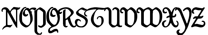 Quill Sword Font UPPERCASE