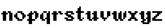 Quill and Antler Expanded Regular Font LOWERCASE