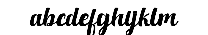 Quillotha Font LOWERCASE